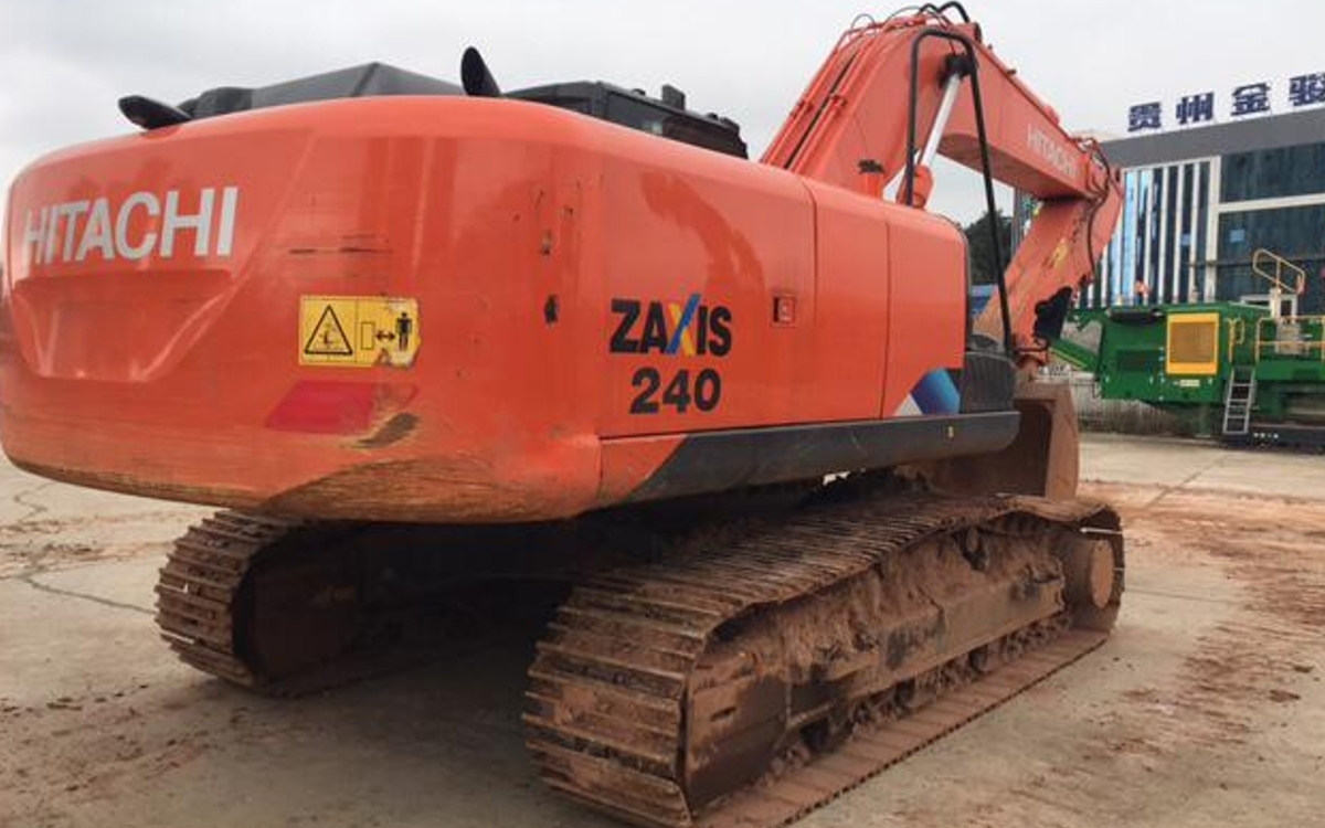 日立挖掘机ZX240-5A_2019年出厂1475小时  